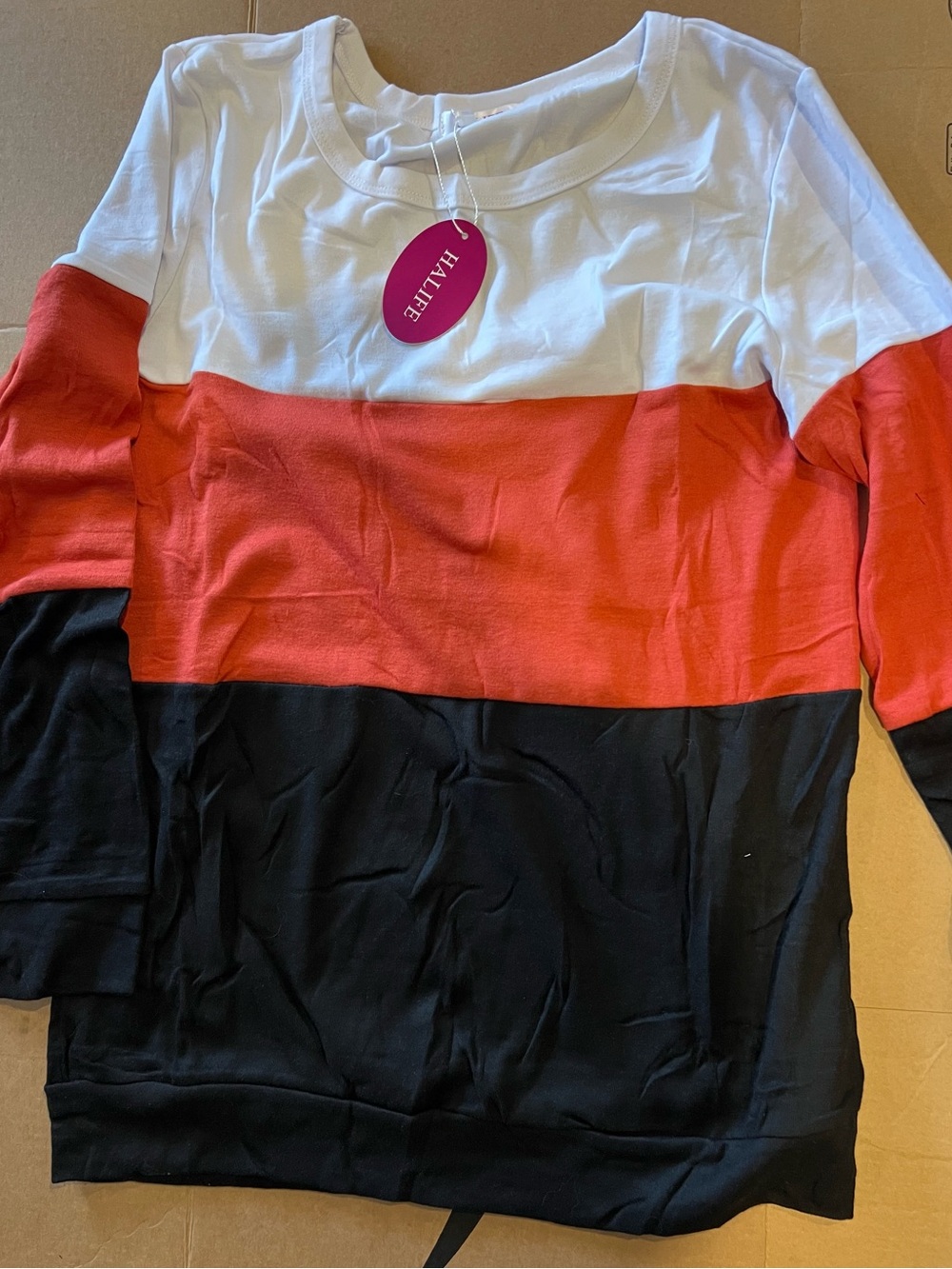 Alife White Crewneck T-Shirt with Red Tag